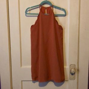 Unknown Brand - Scallop Sleeve Mini Dress